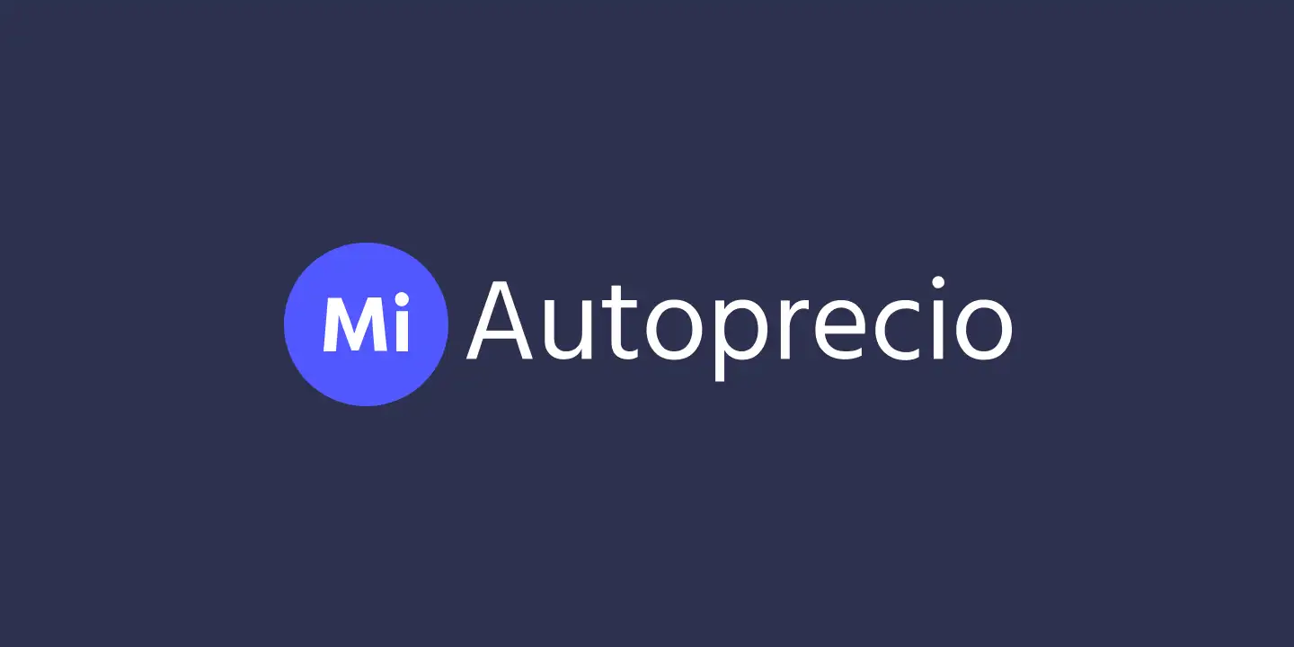 Logotipo de Mi Autoprecio sobre fondo oscuro